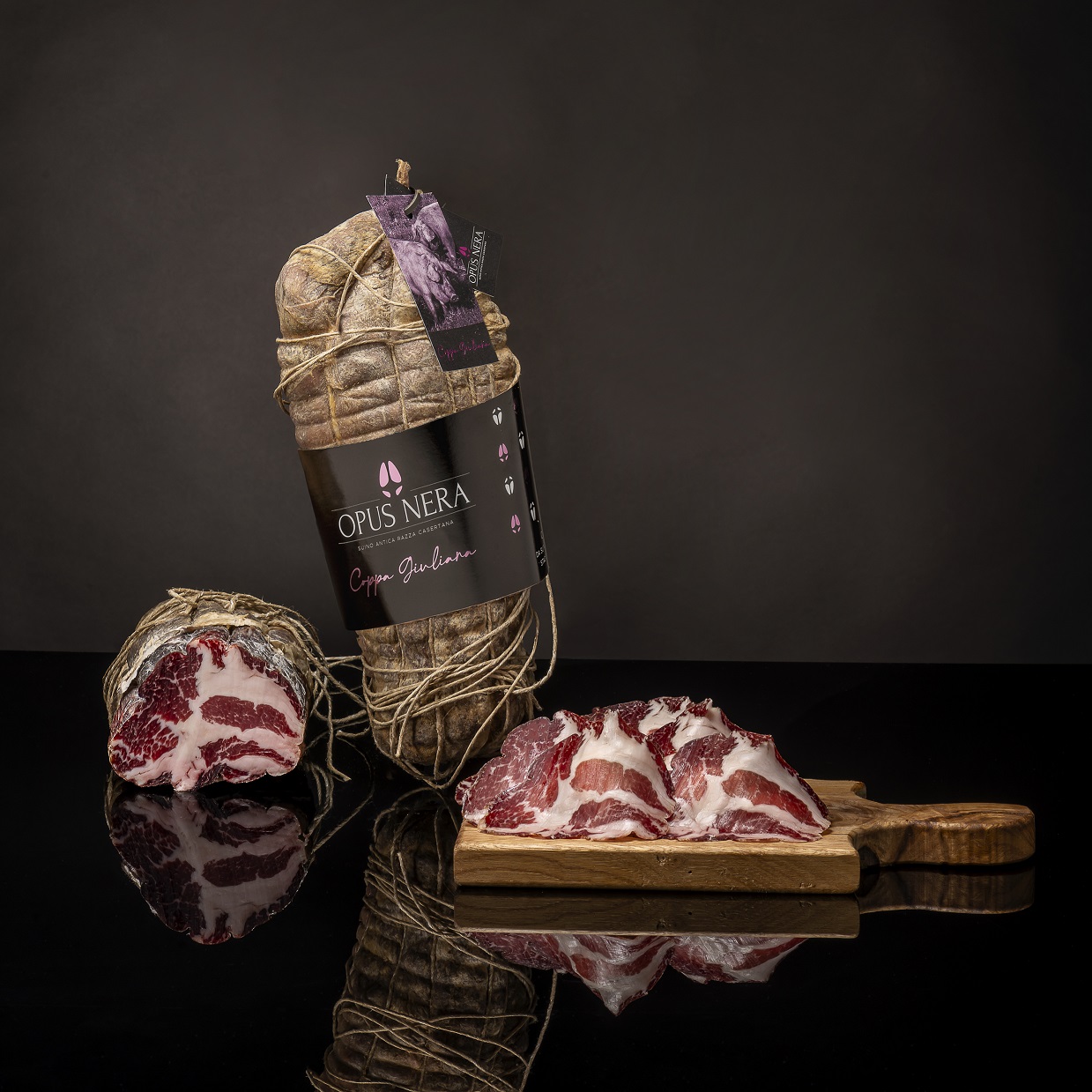 COPPA GIULIANA® DA SUINO NERO DI RAZZA CASERTANA, INTERA
