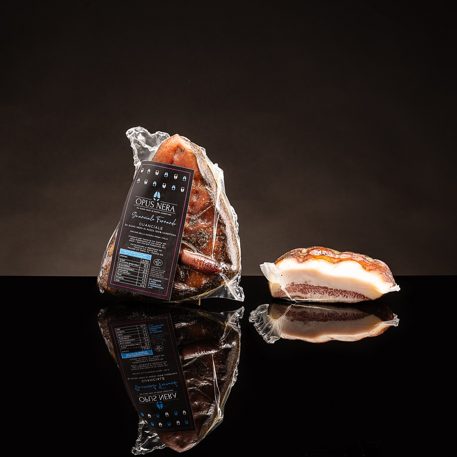 GUANCIALE FERNANDO® DA SUINO NERO DI RAZZA CASERTANA, INTERO SV