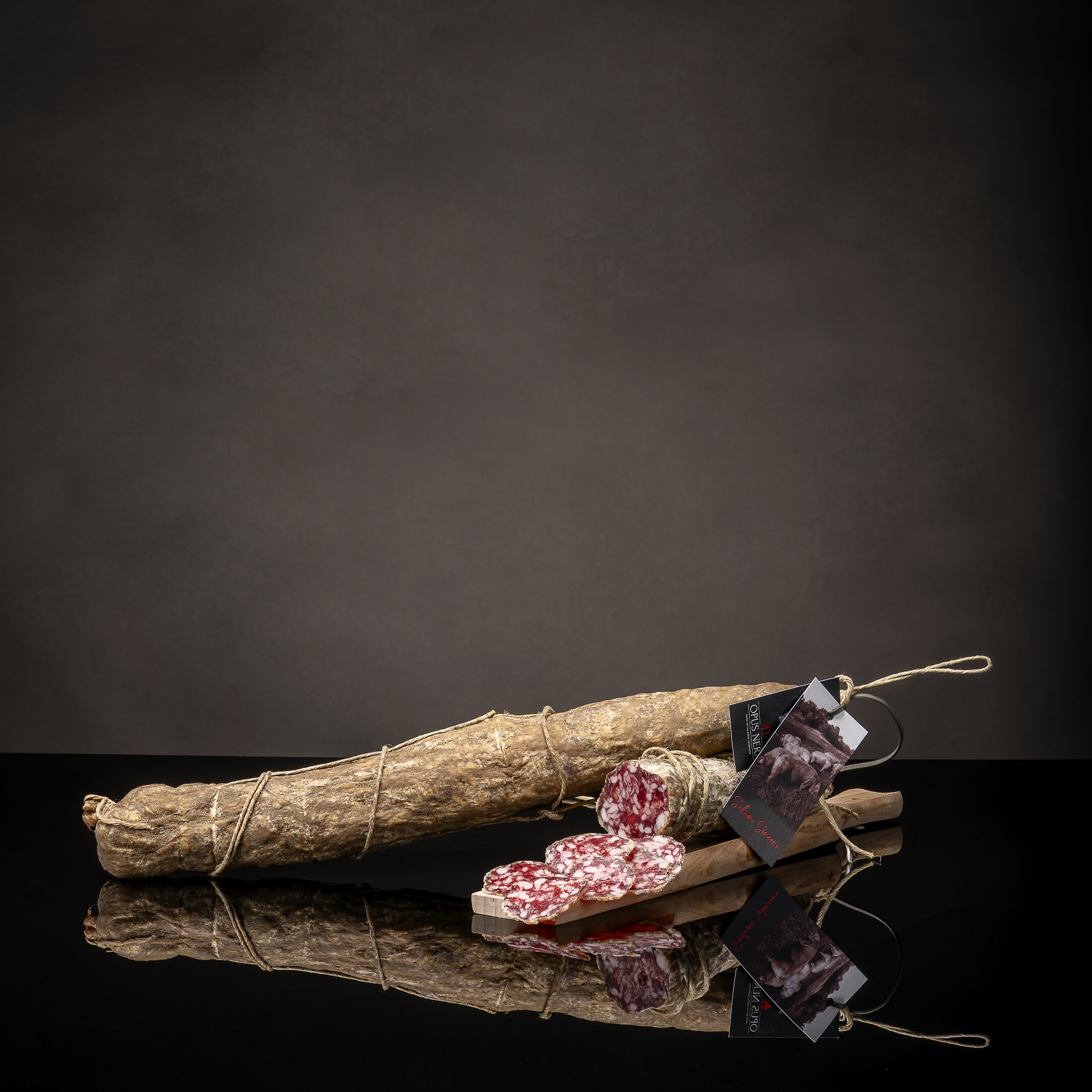 SALAME SINCERO® DA SUINO NERO DI RAZZA CASERTANA, INTERO